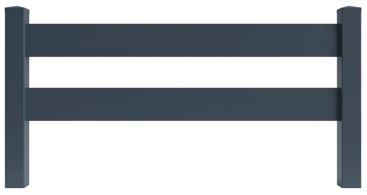 Koppelzaun/Westernzaun (PVC)